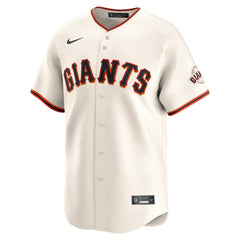 San Francisco Giants Home Limited Custom Jersey - Cream