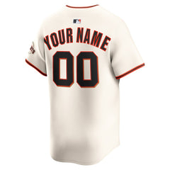 San Francisco Giants Home Limited Custom Jersey Cream | Nike
