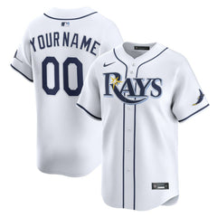 Tampa Bay Rays Home Limited Custom Jersey White | Nike