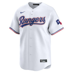 Texas Rangers Home Limited Custom Jersey - White