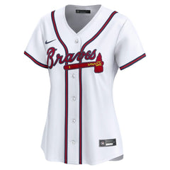 Atlanta Braves Women's Home Limited Custom Jersey - White
