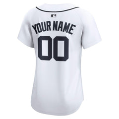 Detroit Tigers Women's Home Limited Custom Jersey - White