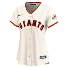 San Francisco Giants Women's Home Limited Custom Jersey - Cream