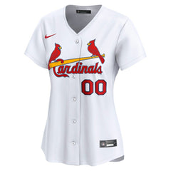 St. Louis Cardinals Women's Home Limited Custom Jersey - White
