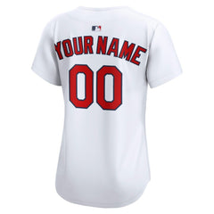 St. Louis Cardinals Women's Home Limited Custom Jersey - White