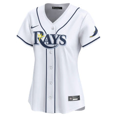 Tampa Bay Rays Women's Home Limited Custom Jersey White | Nike