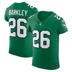 Saquon Barkley Philadelphia Eagles Alternate Vapor F.U.S.E. Elite Jersey - Kelly Green
