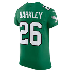 Saquon Barkley Philadelphia Eagles Alternate Vapor F.U.S.E. Elite Jersey - Kelly Green