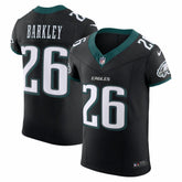 Saquon Barkley Philadelphia Eagles Alternate Vapor F.U.S.E. Elite Jersey - Black