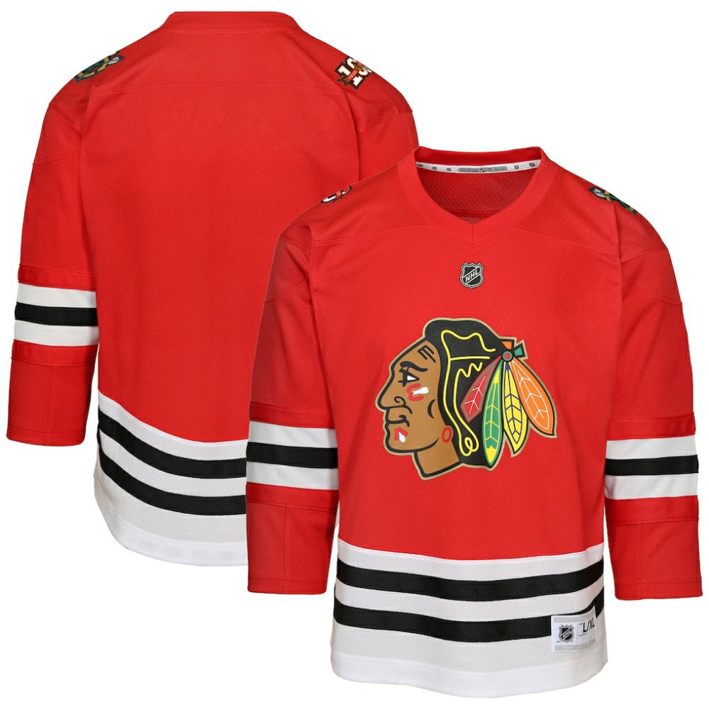 Chicago Blackhawks Preschool Centennial Replica Jersey Red