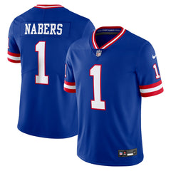 Malik Nabers New York Giants Alternate 2 Legacy Vapor Untouchable Limited Jersey - Royal