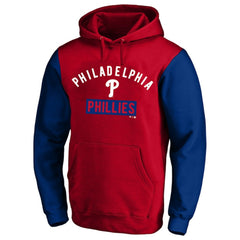 Bryce Harper Philadelphia Phillies Profile Big & Tall Name & Number Fleece Pullover Hoodie Red