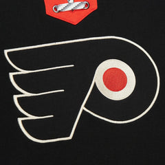 Philadelphia Flyers Heritage Lace-Up Pullover Sweatshirt Black