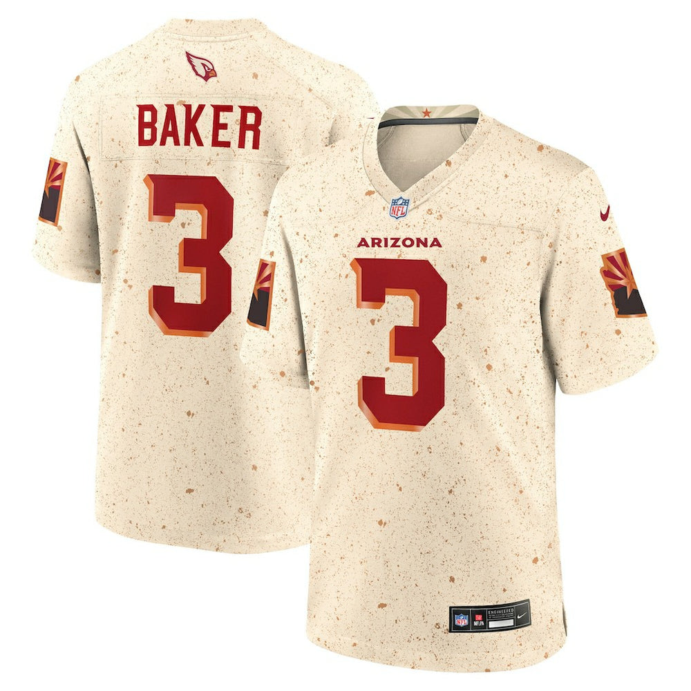 Budda Baker Arizona Cardinals 2025 Rivalries Collection Game Jersey - Natural