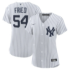 Max Fried New York Yankees Women's Home Replica Player Jersey White | Nike
