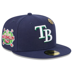 Tampa Bay Rays 2025 Big League Chew 59FIFTY Fitted Hat Navy | New Era