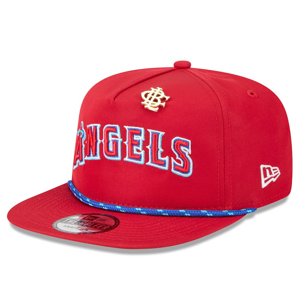 Los Angeles Angels 2025 Big League Chew Golfer Snapback Hat Red | New Era