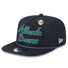 Atlanta Braves 2025 Big League Chew Golfer Snapback Hat Navy | New Era
