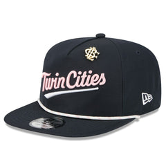 Minnesota Twins 2025 Big League Chew Golfer Snapback Hat Navy | New Era