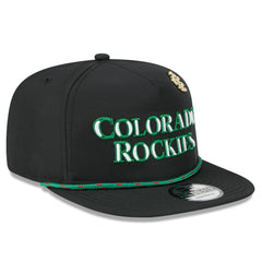 Colorado Rockies 2025 Big League Chew Golfer Snapback Hat Black | New Era