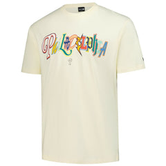Philadelphia Phillies Ransom Note Oversized T-Shirt Cream | New Era