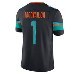 Tua Tagovailoa Miami Dolphins 2025 Rivalries Collection Limited Jersey - Pitch Blue