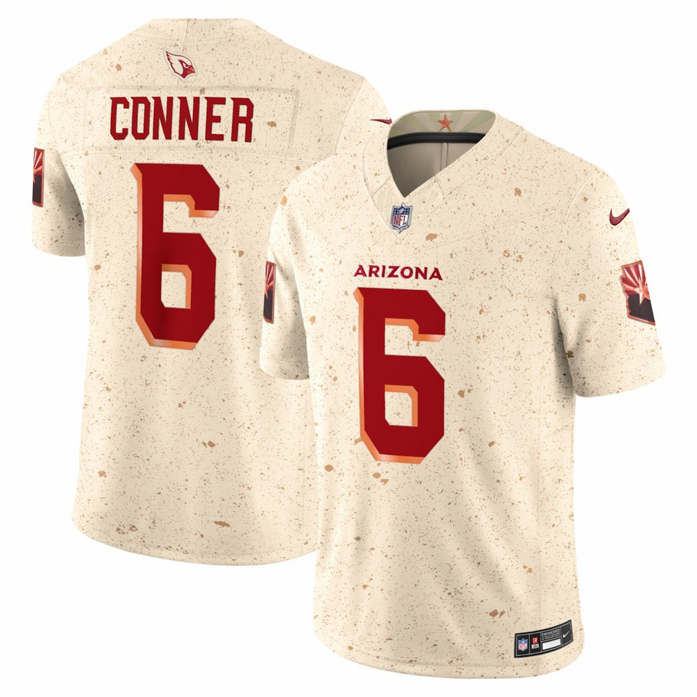 James Conner Arizona Cardinals 2025 Rivalries Collection Limited Jersey - Natural