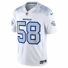 Matt Milano Buffalo Bills 2025 Rivalries Collection Limited Jersey - White