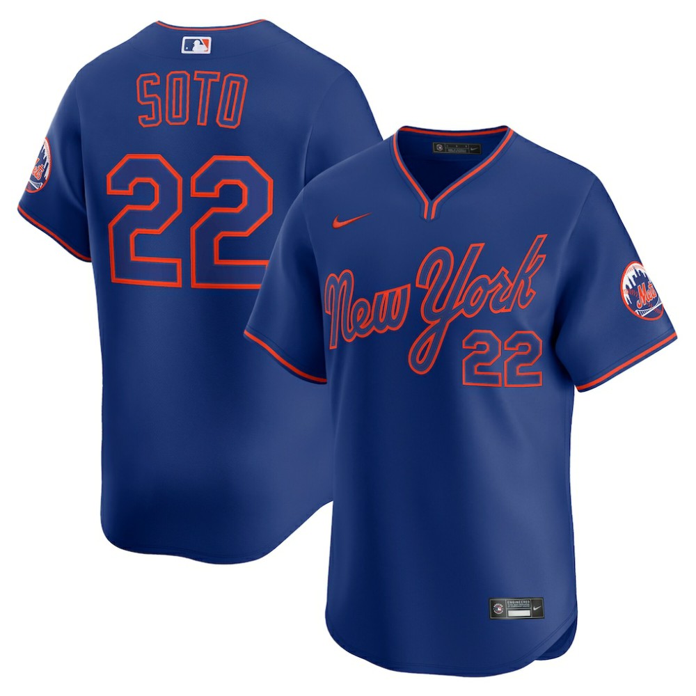 Juan Soto New York Mets Alternate Limited Player Jersey - Royal