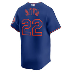 Juan Soto New York Mets Alternate Limited Player Jersey - Royal