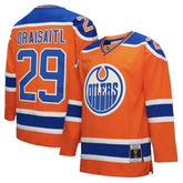 Leon Draisaitl Edmonton Oilers Mitchell & Ness Power Play Jersey Orange