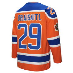 Leon Draisaitl Edmonton Oilers Mitchell & Ness Power Play Jersey Orange