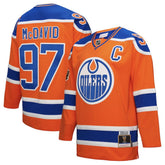 Connor McDavid Edmonton Oilers Mitchell & Ness Power Play Jersey Orange