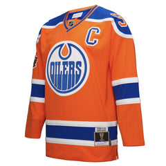 Connor McDavid Edmonton Oilers Mitchell & Ness Power Play Jersey Orange