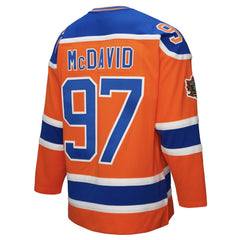 Connor McDavid Edmonton Oilers Mitchell & Ness Power Play Jersey Orange