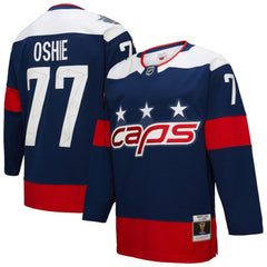 TJ Oshie Washington Capitals Mitchell & Ness Power Play Jersey Navy