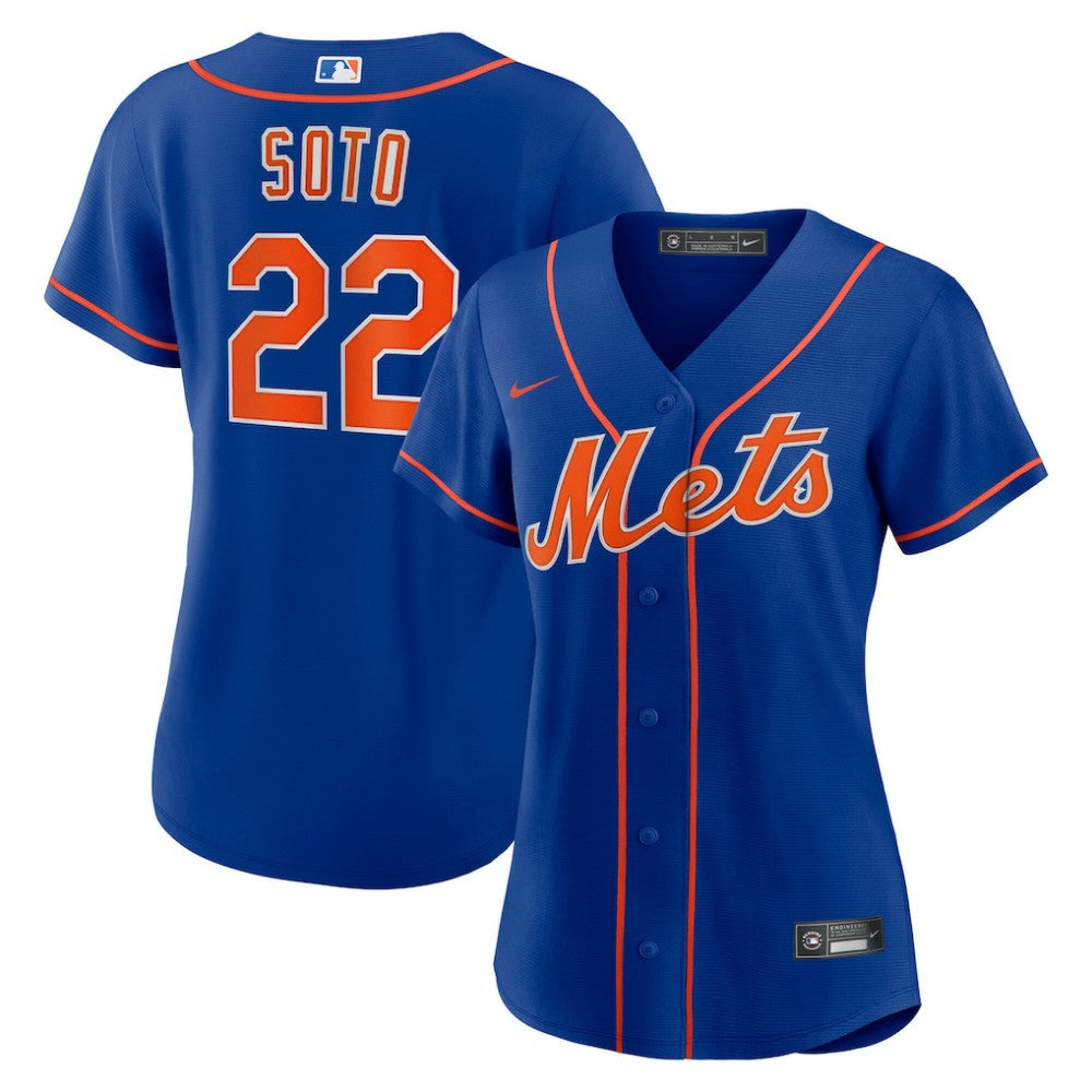 Juan Soto New York Mets Women's Alternate Replica Baseball Jersey - Royal