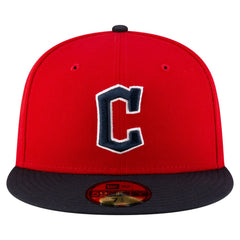 Cleveland Guardians Authentic Collection On Field 59FIFTY Fitted Hat Red/Black | New Era