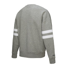 New York Rangers Mitchell & Ness Women's Logo Lightweight Pullover Sweatshirt Heather Gray