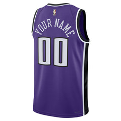 Sacramento Kings Unisex Adult Swingman Custom Jersey - Classic Edition - Purple