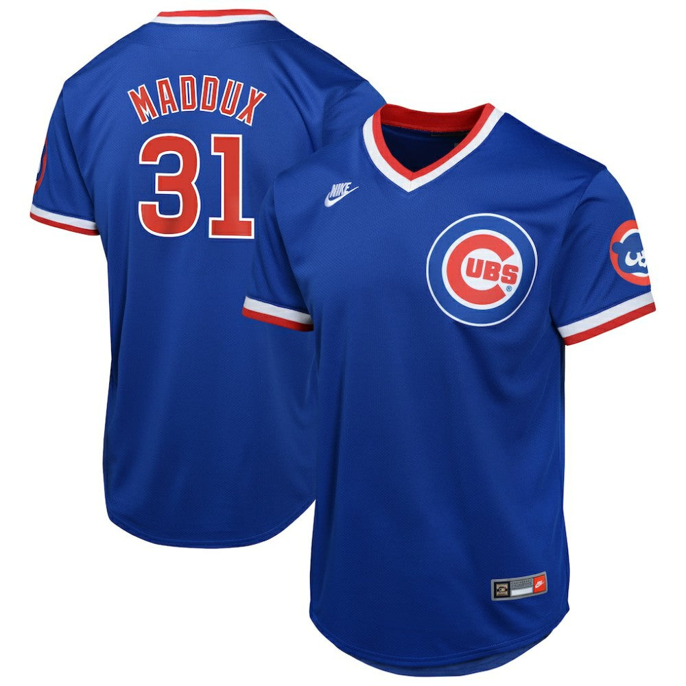 Greg Maddux Chicago Cubs Youth Cooperstown Collection Limited Jersey - Royal