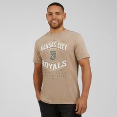 Kansas City Royals Darius Rucker Collection Sun Faded T-Shirt Tan