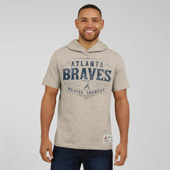 Atlanta Braves Darius Rucker Collection Hooded T-Shirt Tan