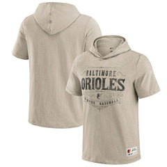 Baltimore Orioles Darius Rucker Collection Hooded T-Shirt Tan