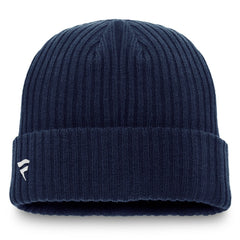 Winnipeg Jets Fanatics Component Cuffed Knit Hat Navy