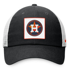 Houston Astros Rise Adjustable Trucker Hat Black | Nike
