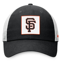 San Francisco Giants Rise Adjustable Trucker Hat Black | Nike