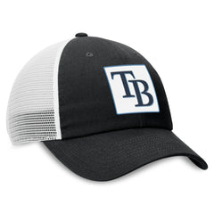 Tampa Bay Rays Rise Adjustable Trucker Hat Black | Nike