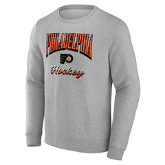 Philadelphia Flyers Fanatics Light the Candle Fleece Pullover Sweatshirt Gray