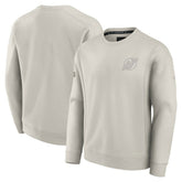 New Jersey Devils Fanatics Authentic Pro Road Fleece Sweatshirt Gray